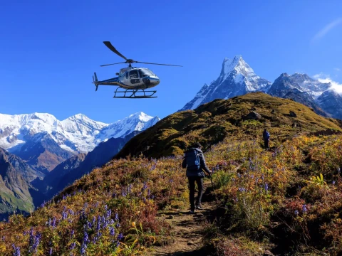 Why a Helicopter Tour is the Best Way to See Mardi Himal