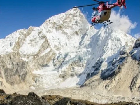 What to Expect on a Helicopter Flight from Gorakshep to Kathmandu