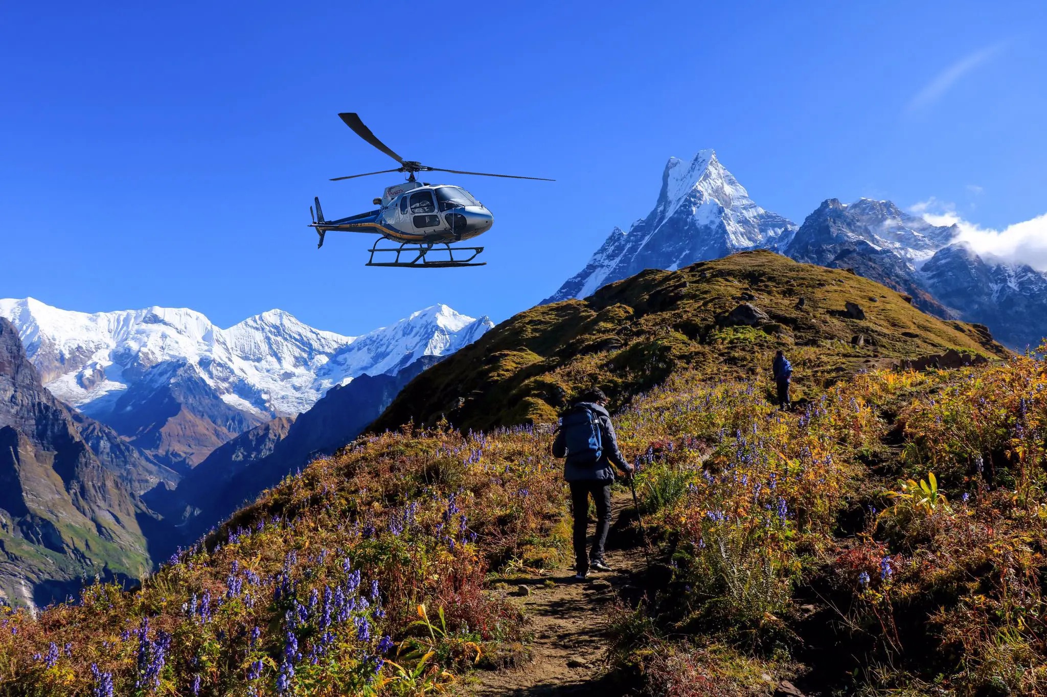 Mardi Himal Helicopter Tour