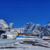 Gorakshep to Kathmandu helicopter transfer for trekkers, a fast and scenic 1.5-hour flight from the Everest region