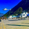 Namche to Lukla Helicopter Flight